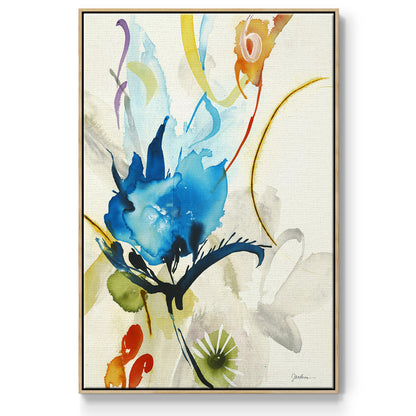 Local Color I - Floater Framed Canvas Print