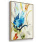 Local Color I - Floater Framed Canvas Print