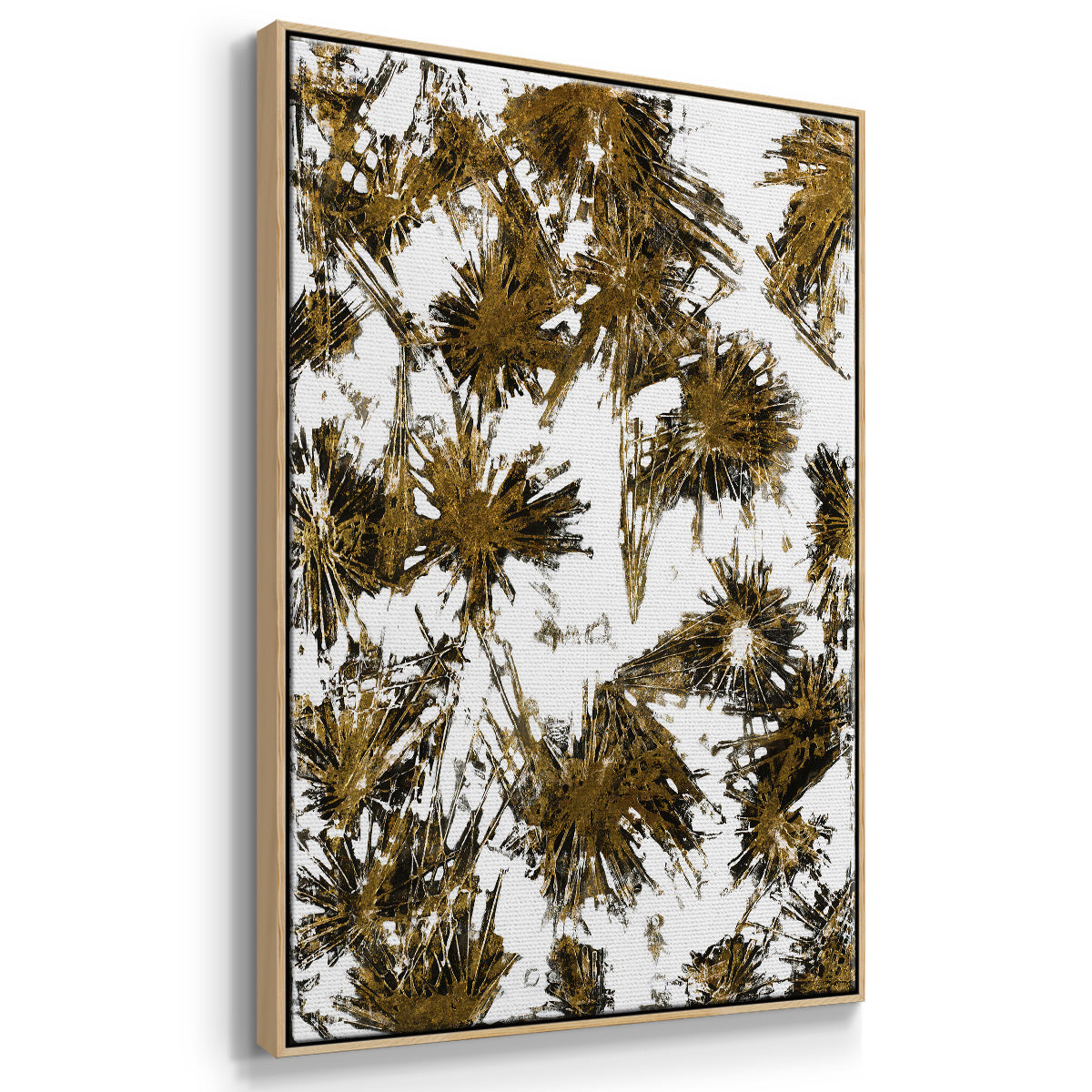 Fireworks - Floater Framed Canvas Print