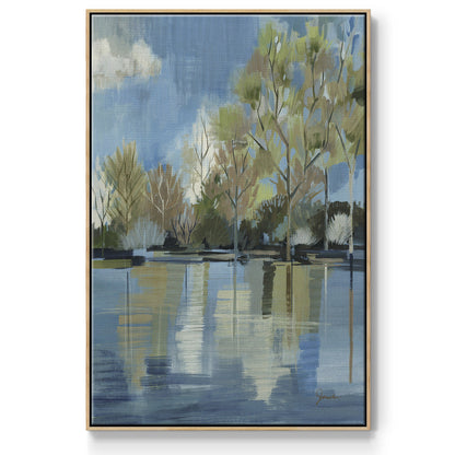 Enchanted Forest I - Floater Framed Canvas Print