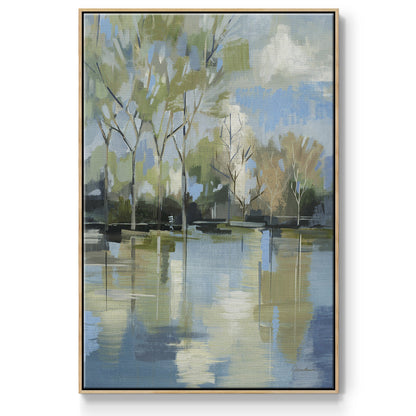 Enchanted Forest II - Floater Framed Canvas Print