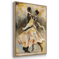 Night Out - Floater Framed Canvas Print