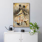 Night Out - Floater Framed Canvas Print