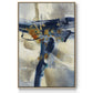 Blast - Floater Framed Canvas Print