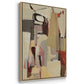 Peaches - Floater Framed Canvas Print