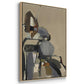 Landslide - Floater Framed Canvas Print
