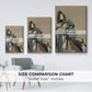 Landslide - Floater Framed Canvas Print