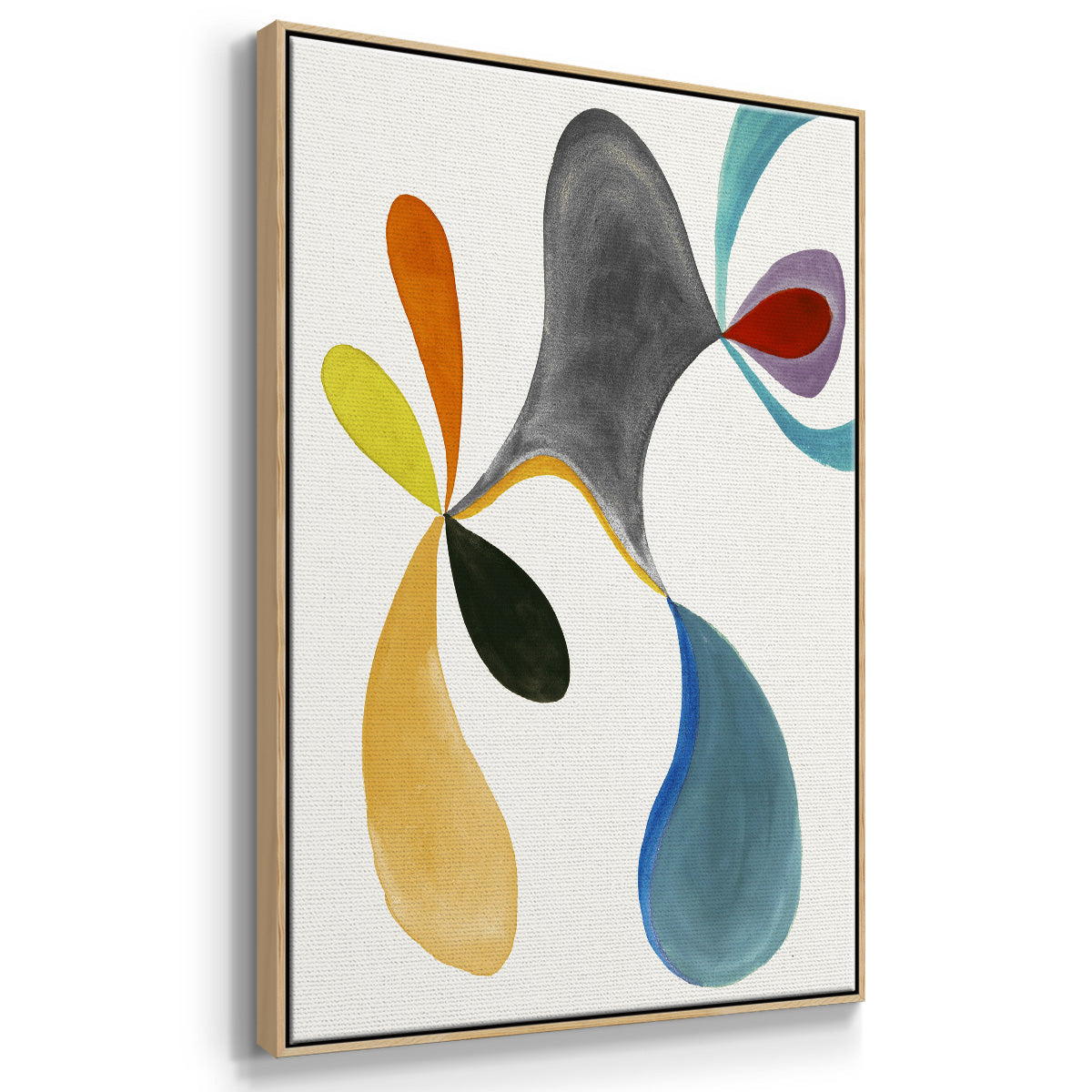 Magic Tricks I - Floater Framed Canvas Print