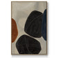 Gravity I - Floater Framed Canvas Print