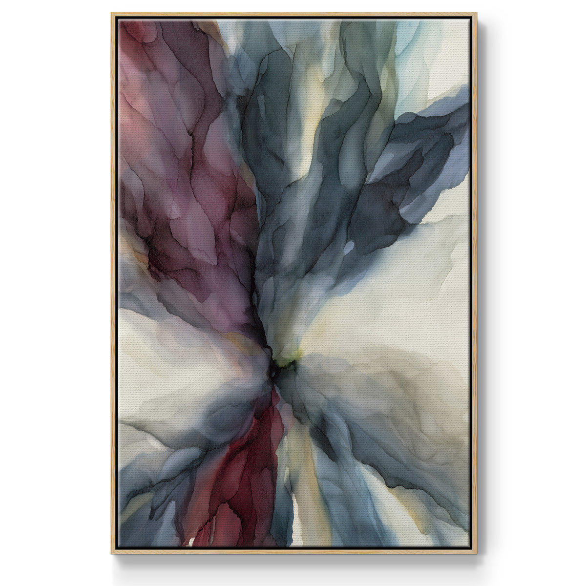 Untitled - Floater Framed Canvas Print