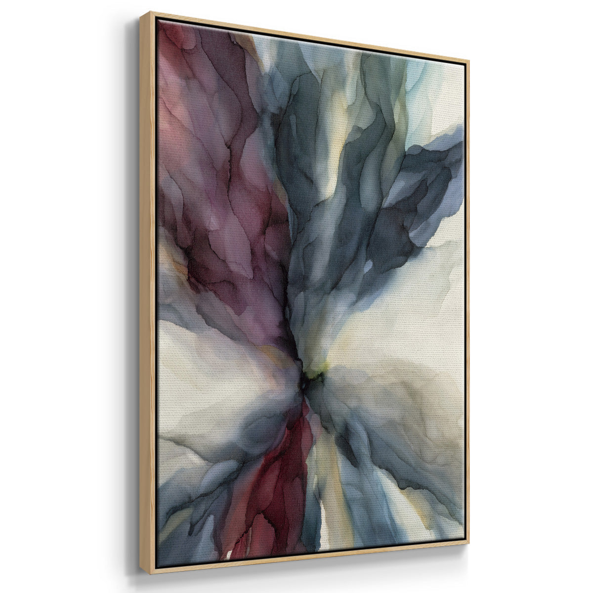 Untitled - Floater Framed Canvas Print