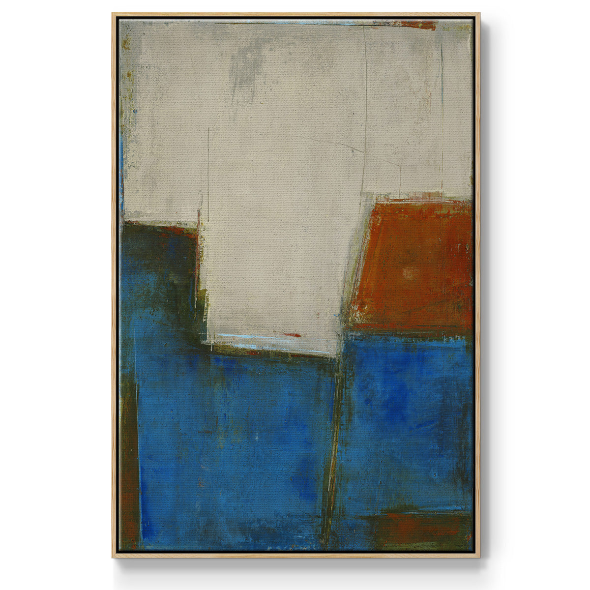 Complex Thought - Floater Framed Canvas Print