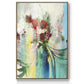 Celebration I - Floater Framed Canvas Print