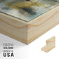 Immerge I - Floater Framed Canvas Print