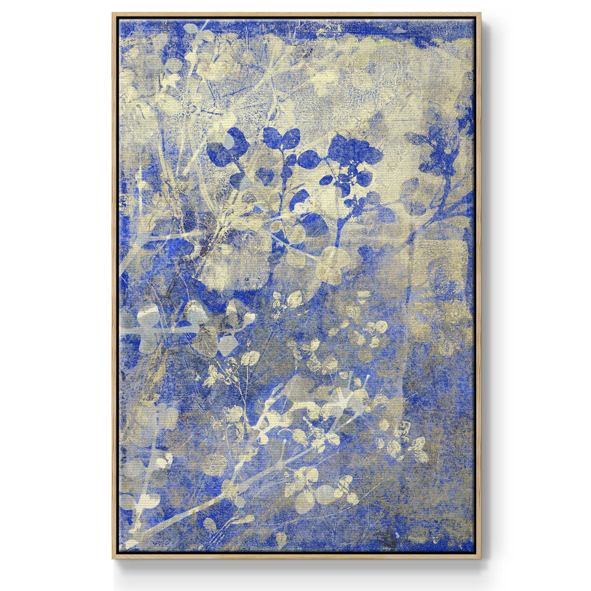 Boundless I - Floater Framed Canvas Print