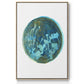 Strawberries and Forg I - Floater Framed Canvas Print