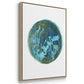 Strawberries and Forg I - Floater Framed Canvas Print