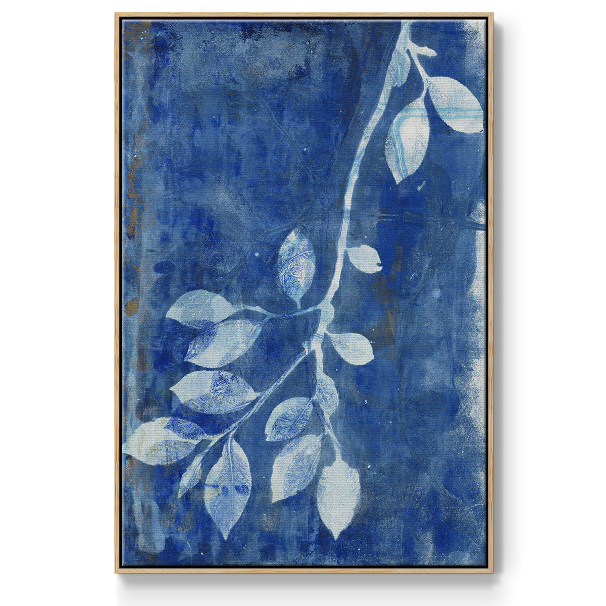 Branching Out XIX - Floater Framed Canvas Print