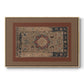 Vintage Abstract Print XII - Floater Framed Canvas Print