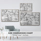 Vintage Abstract Print XIX - Floater Framed Canvas Print