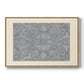 Vintage Abstract Print - Floater Framed Canvas Print