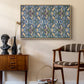 Vintage Abstract Print XXI - Floater Framed Canvas Print