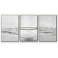 Gentle Tides I - Floater Framed Canvas Set