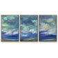 Island Dusk - Floater Framed Canvas Set