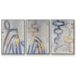 Linx I - Floater Framed Canvas Set