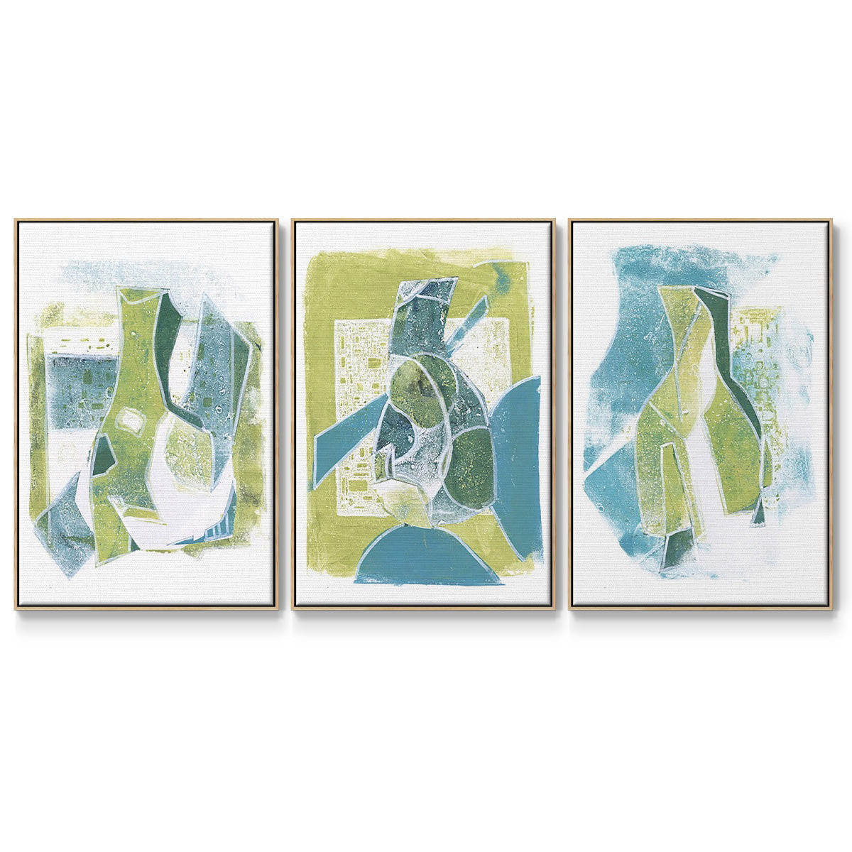 Jubilee Jugs III - Floater Framed Canvas Set