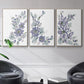Periwinkle Patch I - Floater Framed Canvas Set