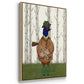 Pheasant Shooting Party 1 - Floater Framed Canvas Set