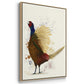 Pheasant Splash 3 - Floater Framed Canvas Set