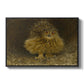 An Eagle Owl (Berguv), 1905 by Bruno Liljefors in a black floater framed canvas wall art display.