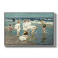 A Holiday, c. 1915 by Edward Henry Potthast in a white floater framed canvas wall art display.