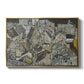 Mödling II, 1918 by Egon Schiele in a gold floater framed canvas wall art display.