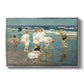 A Holiday, c. 1915 by Edward Henry Potthast in a silver floater framed canvas wall art display.