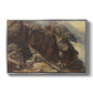High Mountain Study, c. 1870 by Edward Theodore Compton in a silver floater framed canvas wall art display.