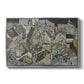 Mödling II, 1918 by Egon Schiele in a silver floater framed canvas wall art display.