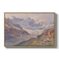 Odenwinklkees with the Johannisberg, 1902 by Edward Theodore Compton in a natural wood floater framed canvas wall art display.
