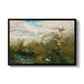 Wild Ducks (Grasänder), 1890 by Bruno Liljefors in a black floater framed canvas wall art display.