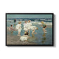 A Holiday, c. 1915 by Edward Henry Potthast in a black floater framed canvas wall art display.