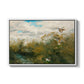Wild Ducks (Grasänder), 1890 by Bruno Liljefors in a white floater framed canvas wall art display.