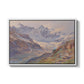 Odenwinklkees with the Johannisberg, 1902 by Edward Theodore Compton in a white floater framed canvas wall art display.