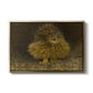 An Eagle Owl (Berguv), 1905 by Bruno Liljefors in a gold floater framed canvas wall art display.