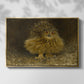 Front view of An Eagle Owl (Berguv), 1905 by Bruno Liljefors in a gold floater framed canvas.