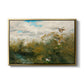 Wild Ducks (Grasänder), 1890 by Bruno Liljefors in a gold floater framed canvas wall art display.