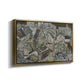Angled view of Mödling II, 1918 by Egon Schiele in a gold floater framed canvas.