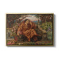 A Soul in Hell, c. 1901-1902 by Evelyn De Morgan in a gold floater framed canvas wall art display.