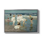 A Holiday, c. 1915 by Edward Henry Potthast in a silver floater framed canvas wall art display.